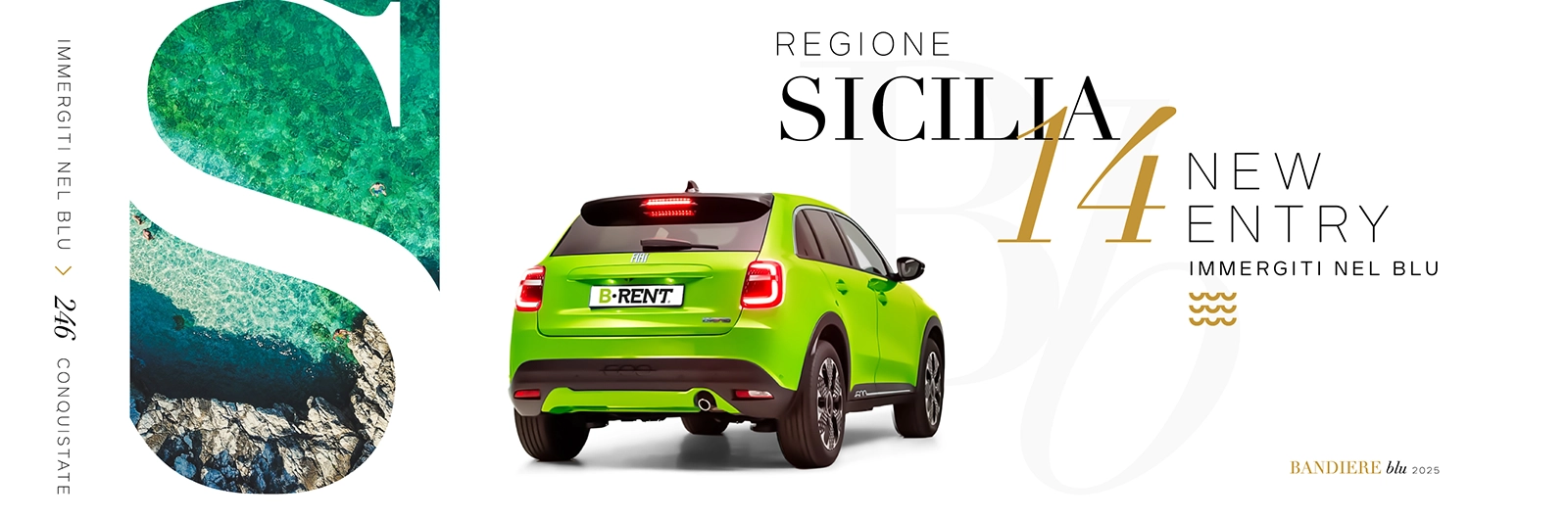 Italia bandiere blu